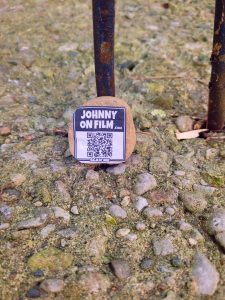 Johnny on film stickers